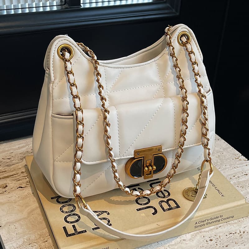 bolsa feminina bolsa transversal feminino Textura de nicho francês pequeno saco feminino 2026 novo estilo All-Match corr