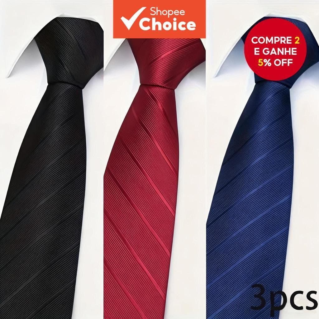 Gravata listrada masculina de negócios, estilo preguiçoso com zíper, terno Formal, banquete de casamento, local de traba
