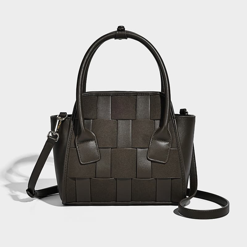 Cor correspondente fosco tecido bolsa 2025 outono inverno novo estilo nicho Design grande capacidade asa saco Retro saco