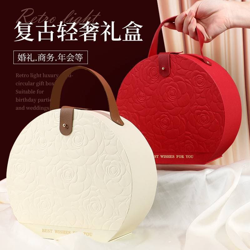 Novo produto caixa de presente de lembrança caixa vazia casamento dama de honra retorno presente High-End estilo chinês