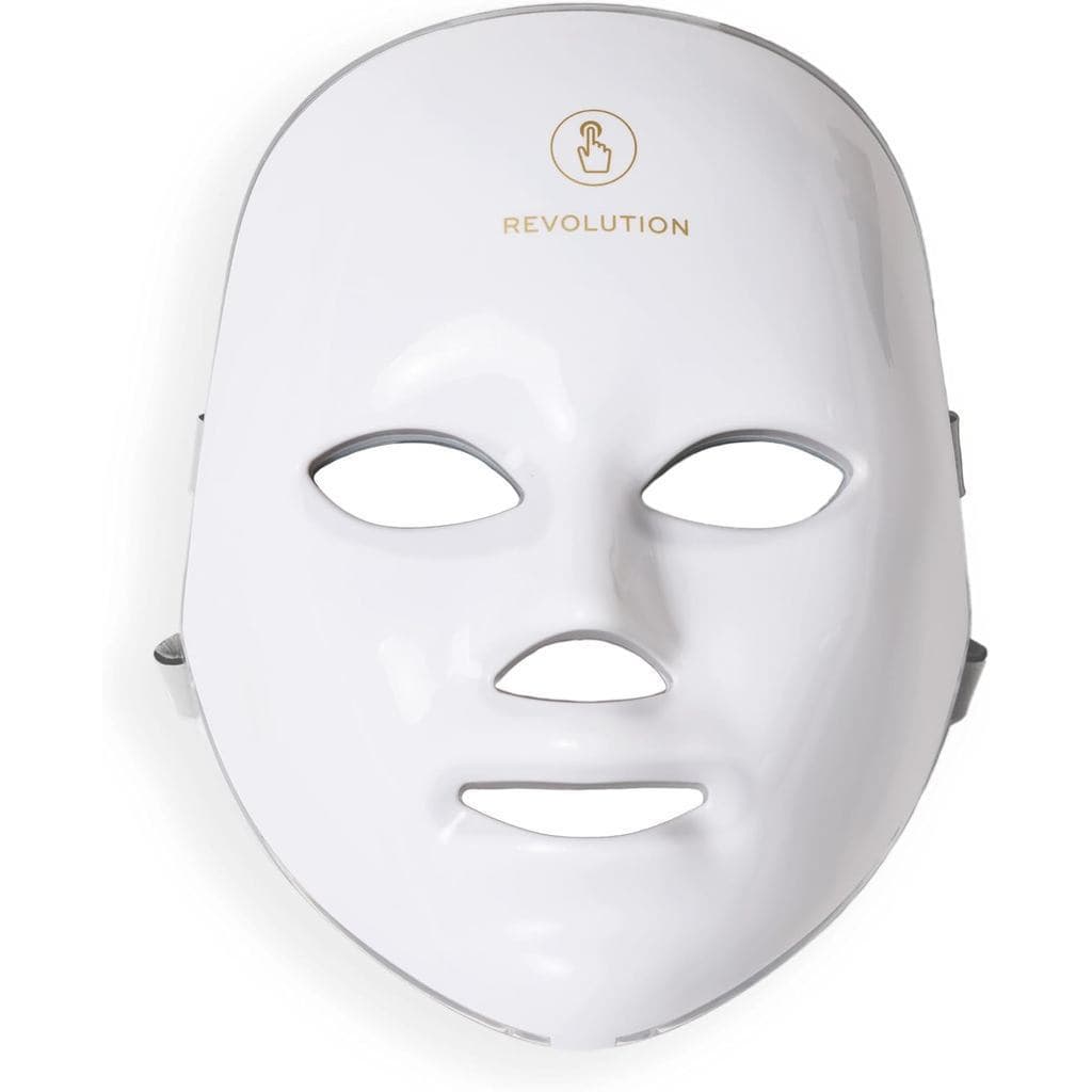 Máscara Facial LED RevolutionProMiracle, Terapia de Luz Vermelha e Azul, 90 Lâmpadas, Antienvelhecimento e Melhora a Tex