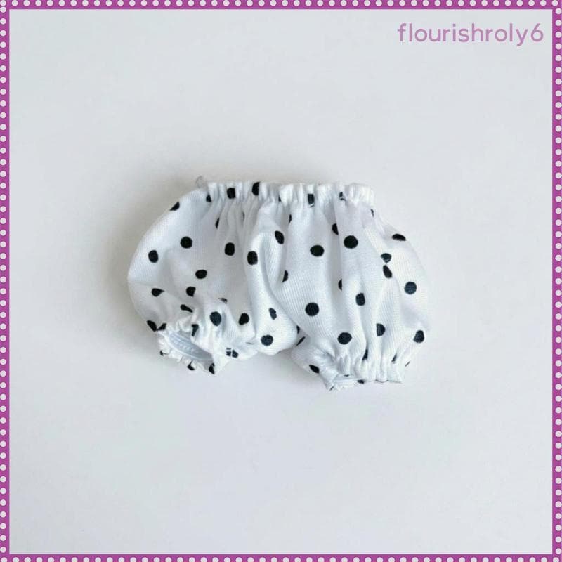 [Flourishroly6] Bloomers De Boneca De 10 Cm , Limpador De Cachimbo Fofo , Roupas , Design Bloomer Para Artesãos DIY , Pr