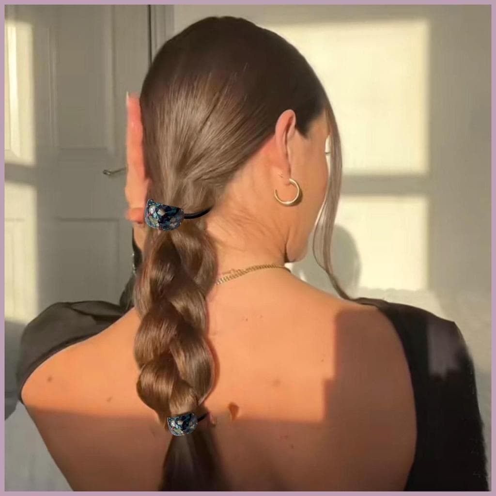 Rabo De Cavalo Corda De Cabelo Decorativa Laços Lindamente Projetada Ferramenta De Decoração Para Festa Diária hyss2br