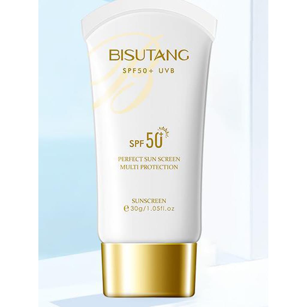 Protetor solar Bisutang 30g Remessa 2 peças (SPF50+, PA+++) Isolar corpo Facial ultravioleta pode usar i