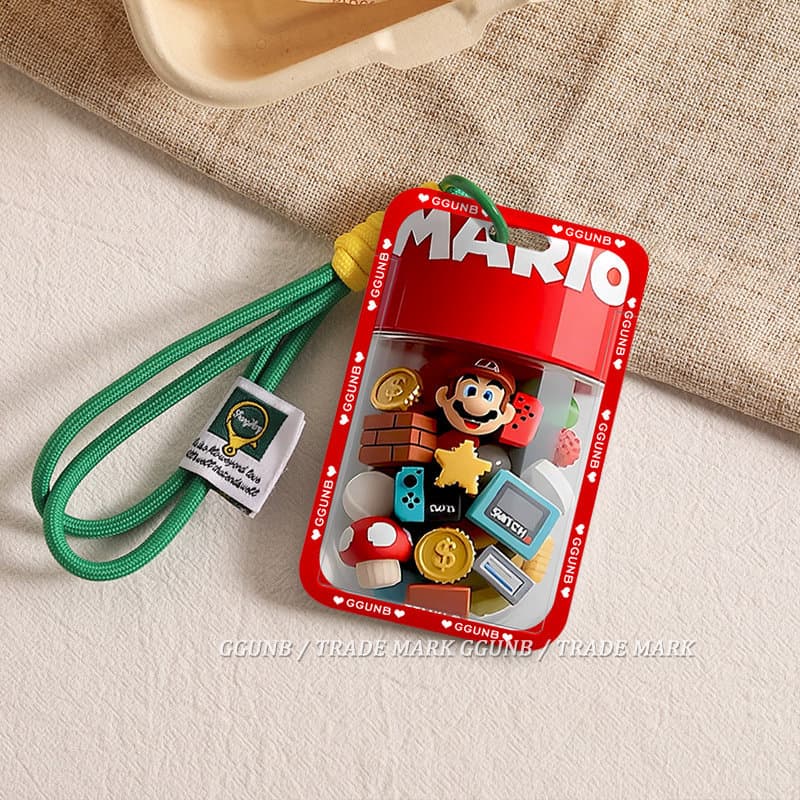 Mario NFC Porta-cartões de proximidade Porta-cartões deslizante de estudante Porta-cartões de ônibus Porta-cartões de es