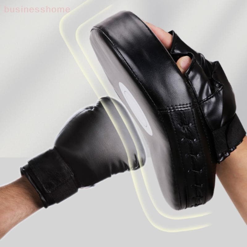 < busines > 1PC Boxe Curvado Mão Alvo Almofada Luvas Ginásio Treinamento Kiboxing Exercício Couro Do Plutônio Saco De Mu