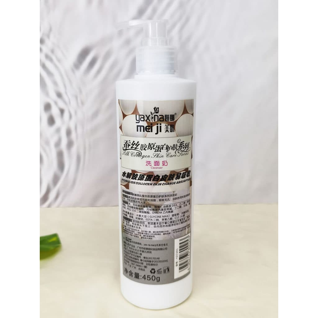 Yanna beleza pele colágeno limpador Facial garrafa grande limpeza profunda hidratante salão de beleza uso hidratante hid