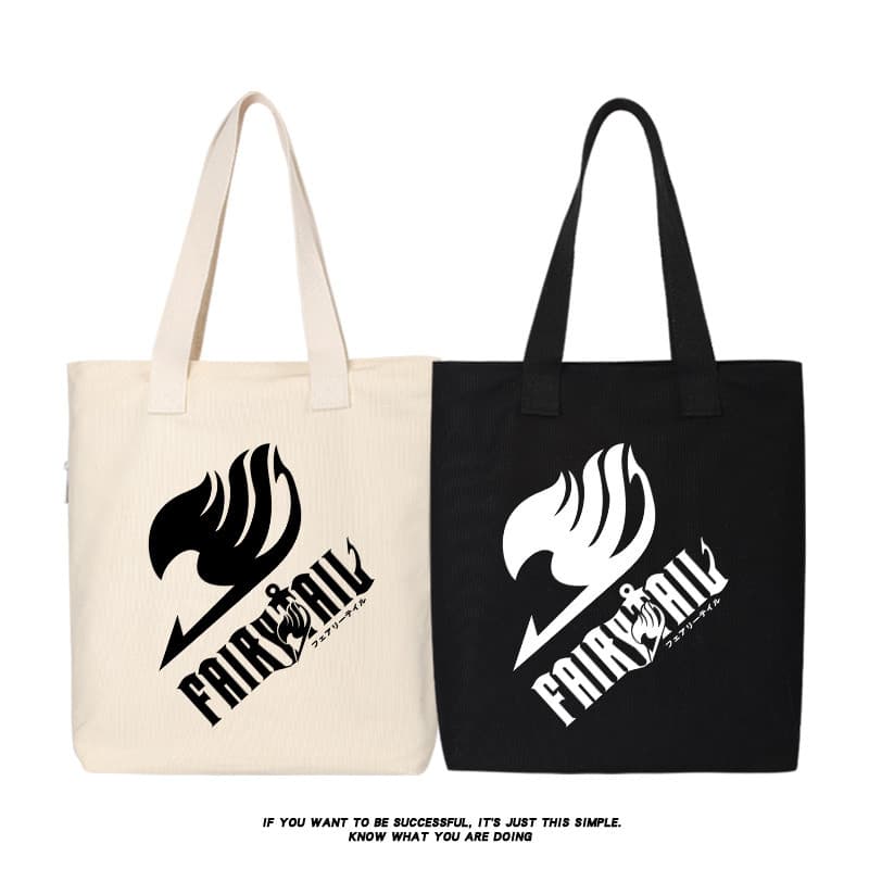 Xiuluo Bolsa de Lona Bolsa Mensageiro de Ombro Bolsa de Compras Sacola Commuter Classe Fairy Tail