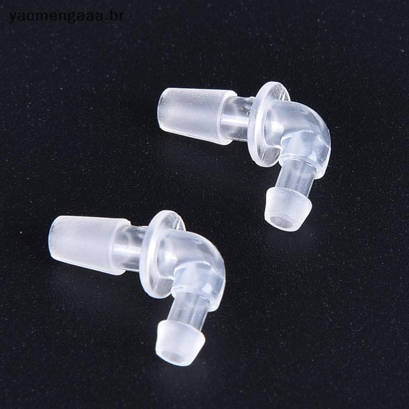 [yaoaa] 2XHearing Aid Acessórios Tubo De Cabo De Fone De Ouvido Conector Adaptador De Tubulação Estilo GN COD