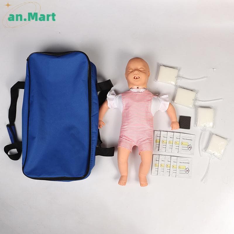 JTN Bebê Infarction Modelo Infantil Via Aérea Obstrução Treinamento Manequim CPR Ferramenta De Ensino Médico NW