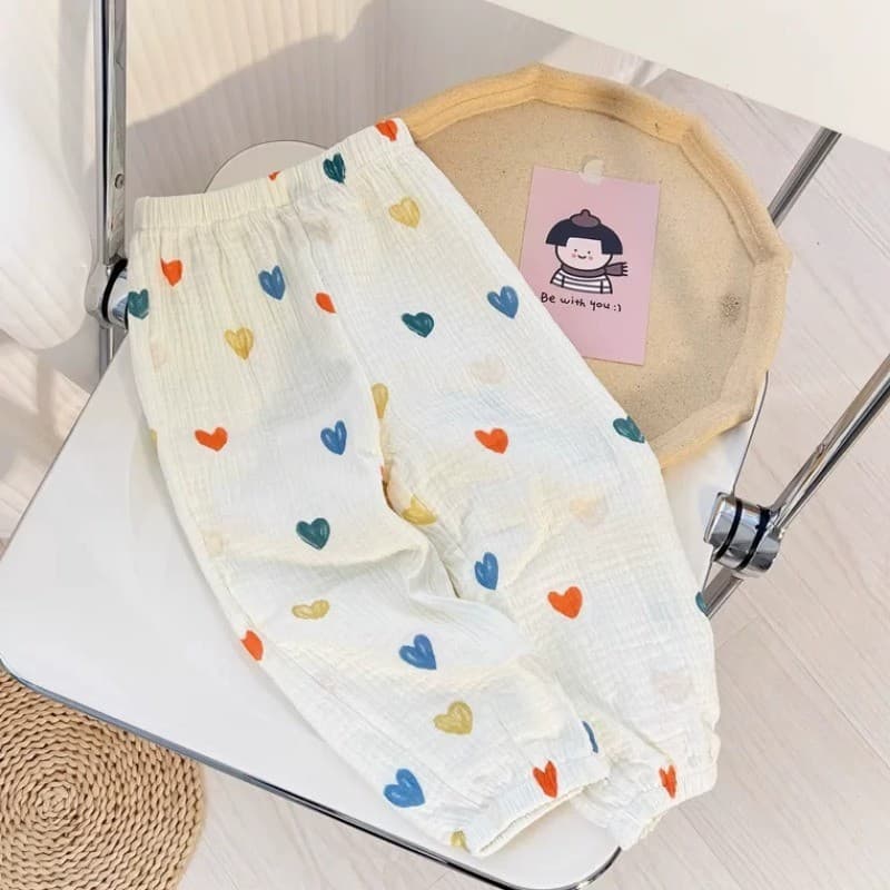 Bebê Mosquito calças verão estilo fino meninos meninas verificado calças casuais crianças Bloomers verão calças do bebê