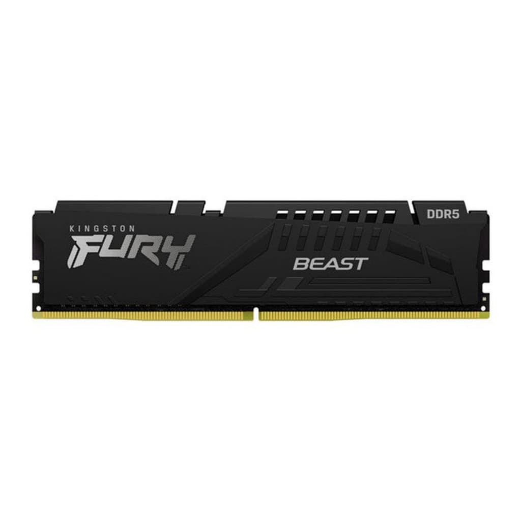 Memória RAM Kingston Fury Beast – DDR5 – 16GB (1x16GB) – 5600MHz – CL40 – Modelo KF556C40BB-16 – Para PC