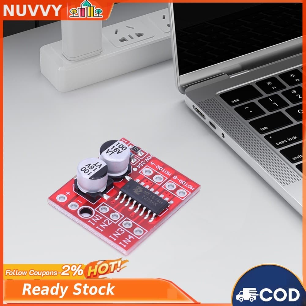 L298N Placa De Desenvolvimento De Motor De Passo Duplo Ponte H Dupla Mini Acionamento Invertendo Velocidade PWM Para Ard