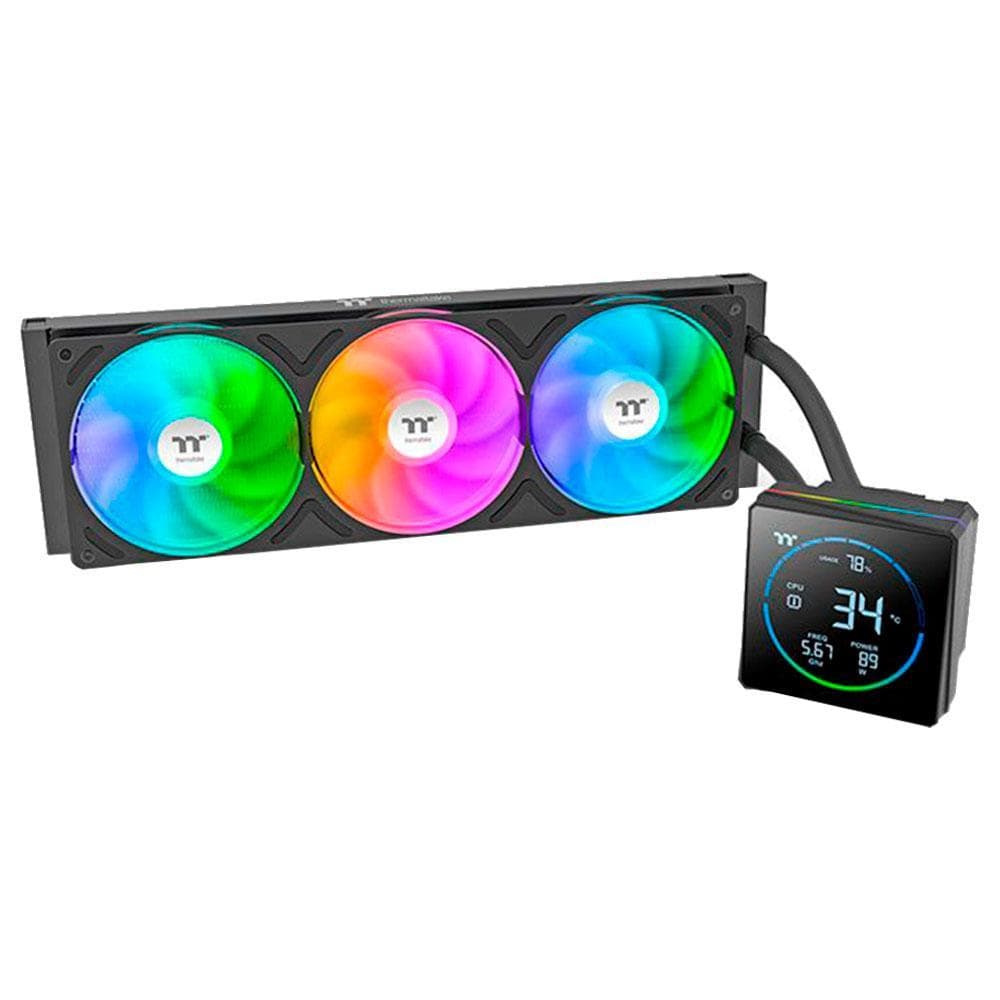 Water Cooler Thermaltake Th360-s V3 Argb Sync Black All-in-one 3*argb 120mm - Cl-w470-pl12sw-a #