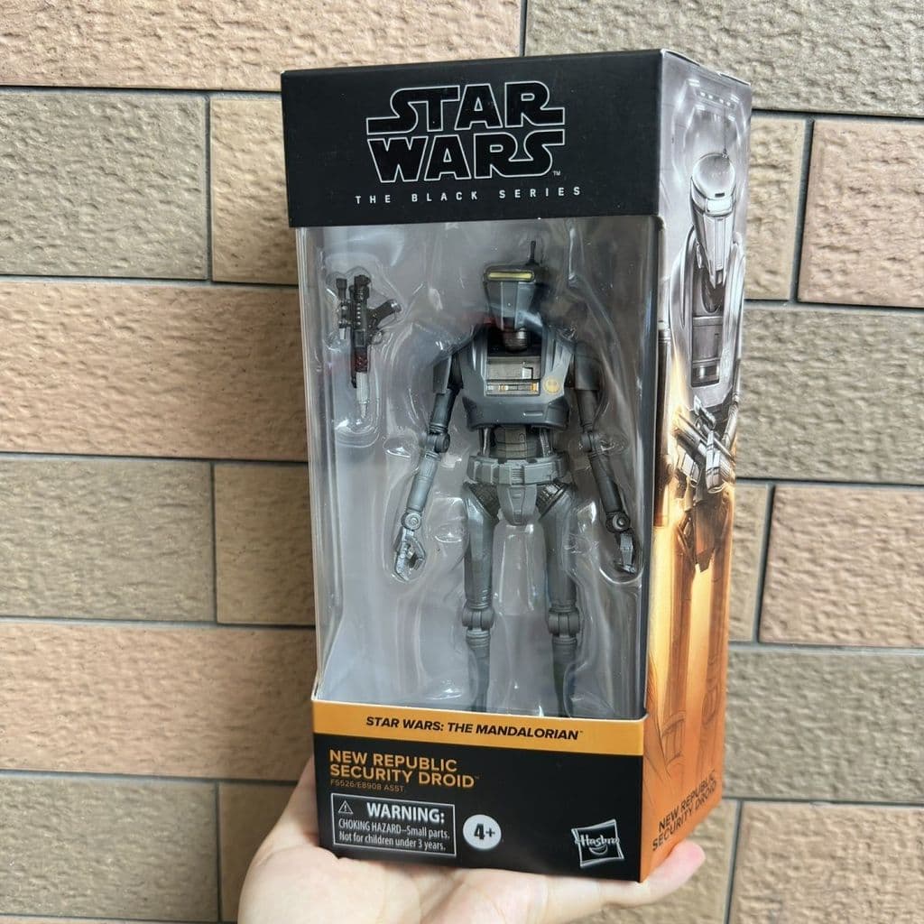 Hasbro Star Wars 20cm The Mandalorian New Republic Security Robot Joint Action Figure Novo