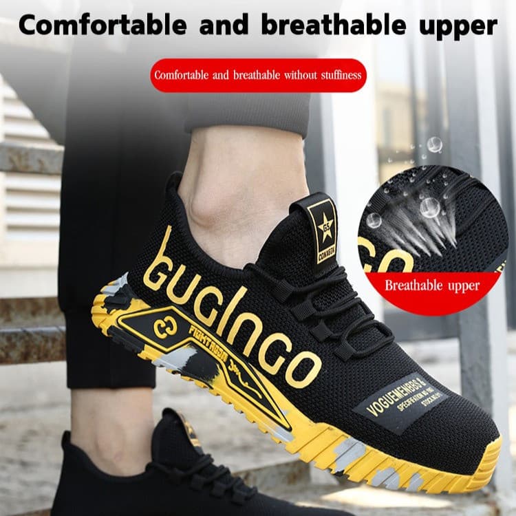 【Estilo para Homens】Clearance Sale Men's Flyknit Mesh Running Shoes Confortável/Esportivo/Tênis/Casual