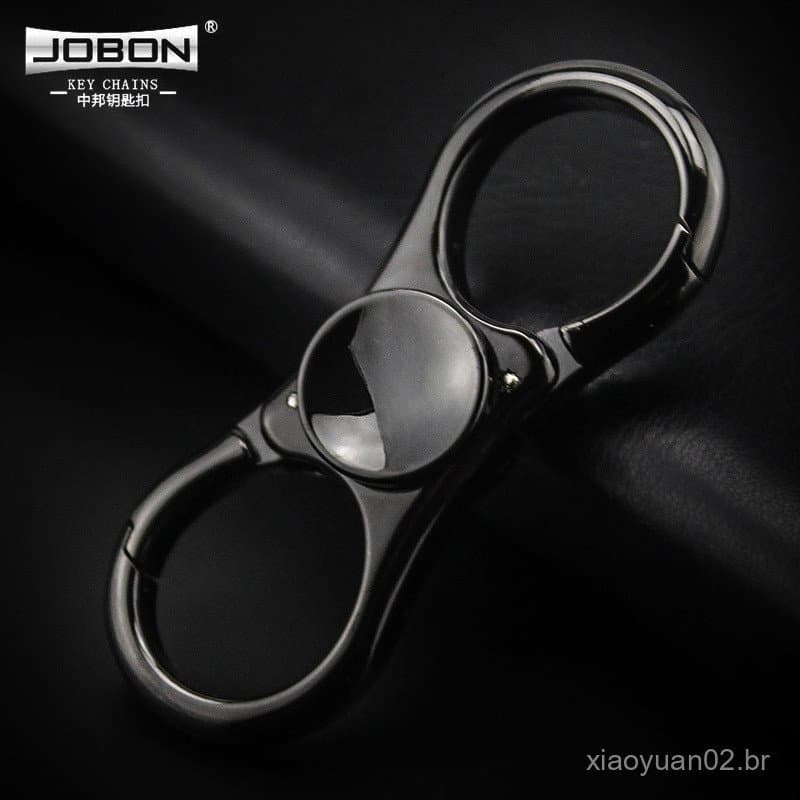 Chaveiro Jobon China, Chaveiro de Negócios, Chaveiro Multifuncional de Metal com Fidget Spinner, Estiloso para