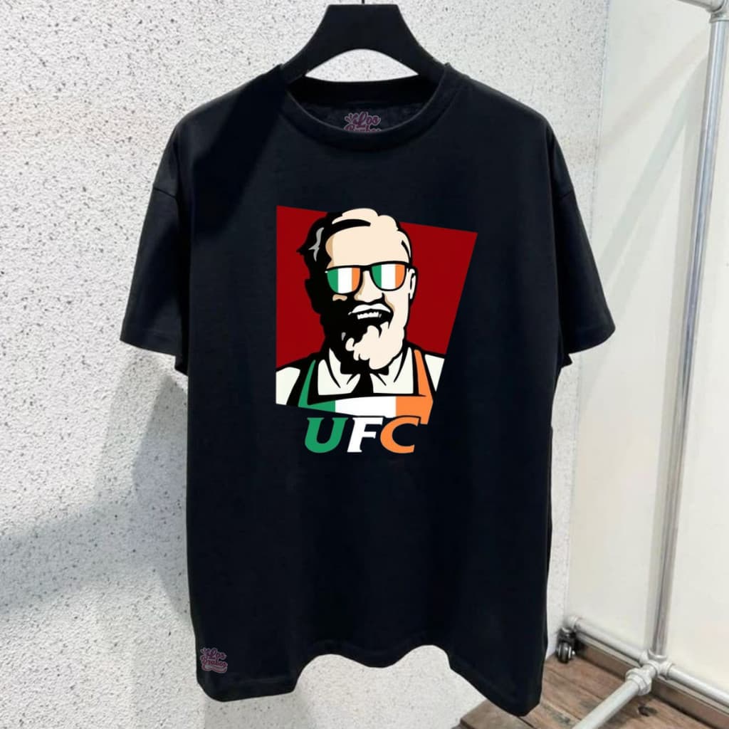 camiseta ufc MMA Conor McGregor luta meme kfc camisa algodão 100% premium