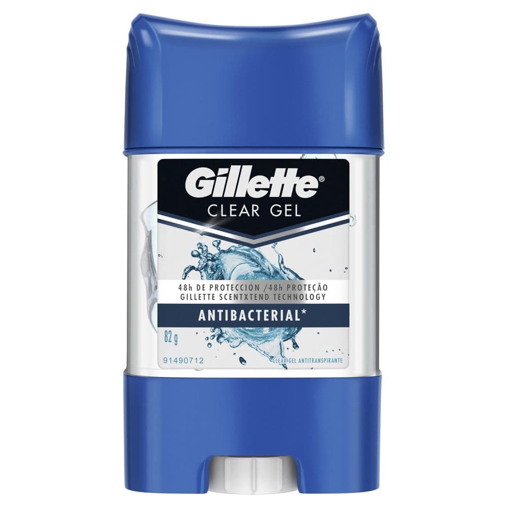Desodorante Gel Antitranspirante Gillette Antibacterial 48h Cítrico 82g