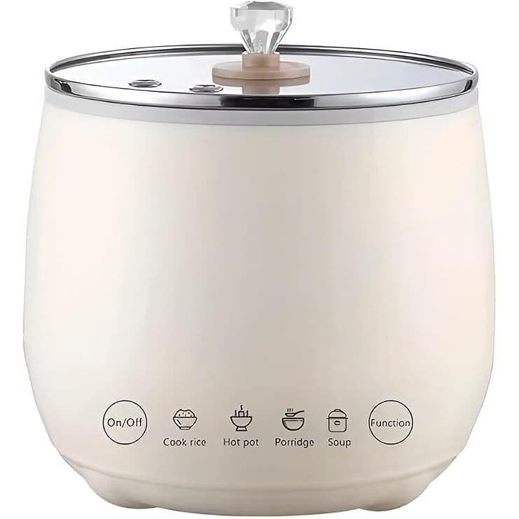 Mini Panela Elétrica de Arroz 1,8L 350W Multifuncional