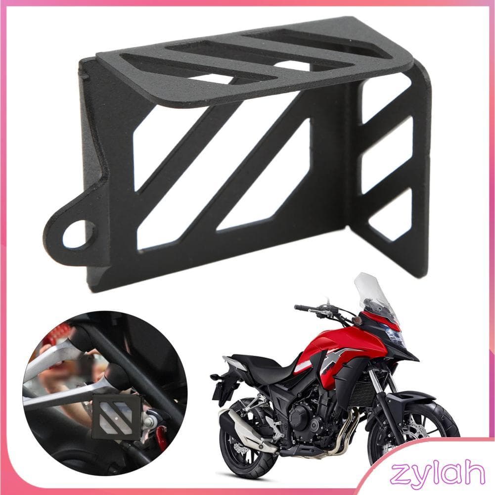Zylah.br CFTGIW Protetor do reservatório de fluido de freio traseiro Substituição em aço carbono para CB125R CB150R