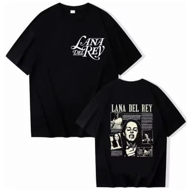 Camiseta camisa Lana Del Rey Adulto Lançamento Unissex Em Algodão estampada unissex