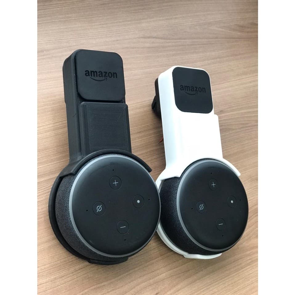Suporte de Tomada para Alexa Echo Dot 3 Em 3D