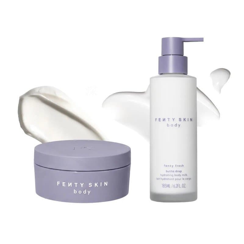 Conjunto de Loção Corporal Hidratante FentyButtaDrop + Loção para Cuidados Corporais IHL4