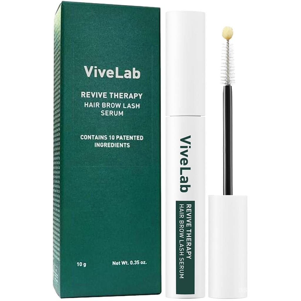 Sérum Nutritivo para Cílios ViveLab - Formulado com polipeptídeos e ingredientes veganos, faz com que os cílios e sobran