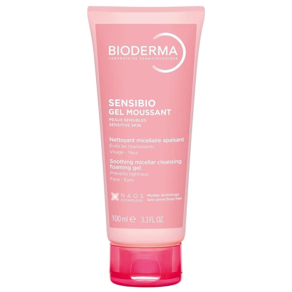 Gel de para a Bioderma Sensibio, adequado para sensível.