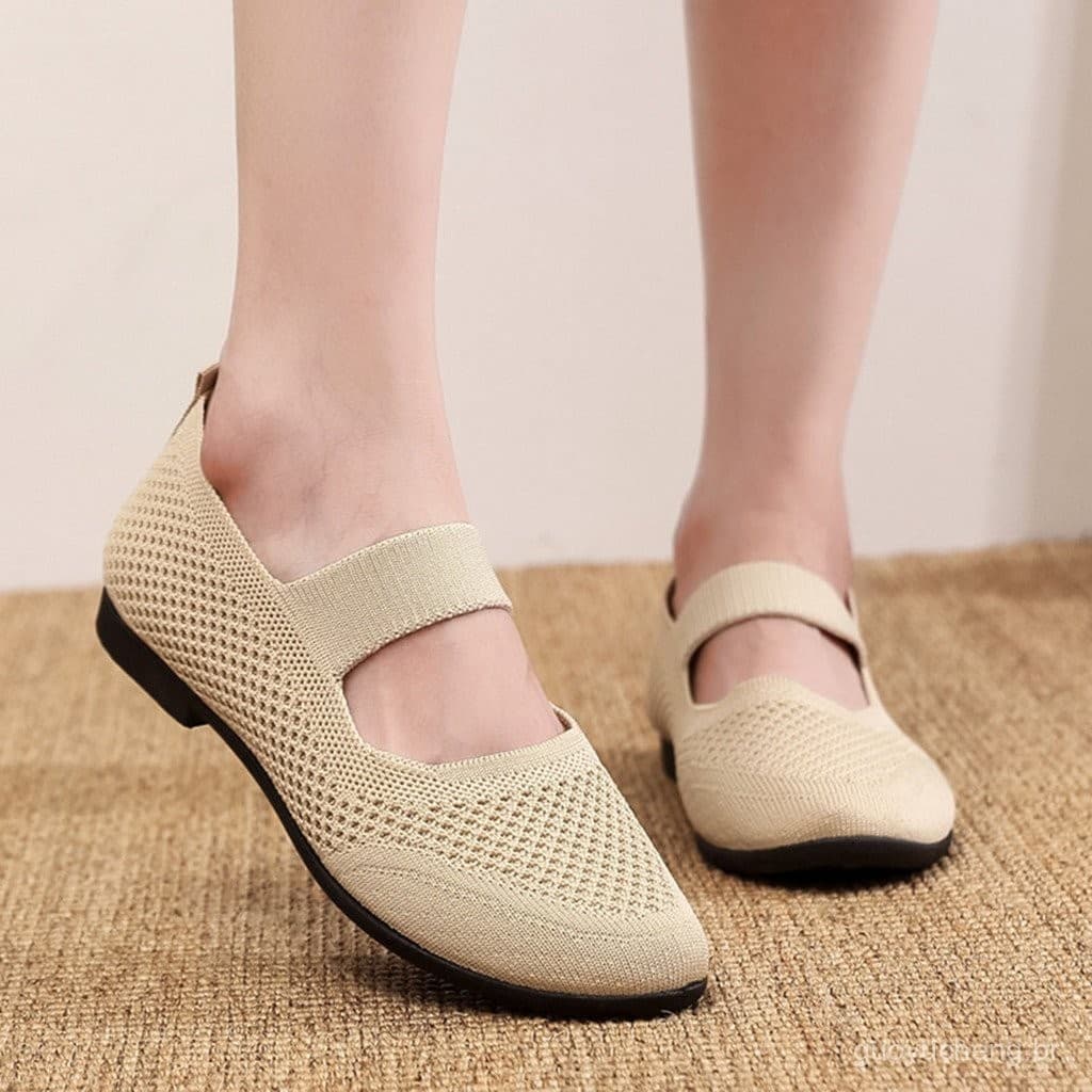 (w) Sapatos Baixos Femininos