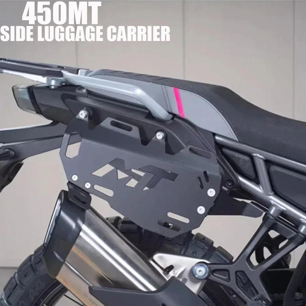 450MT Acessórios Bagageiro Lateral Saco Suporte Bagagem Transportadora Caixa Suportes De Bolso Para cf moto 450MT
