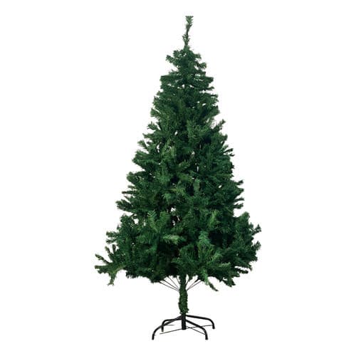 Árvore de Natal Luxo Grande 240cm Cheia com 1500 Galhos Pé de Ferro Reforçada