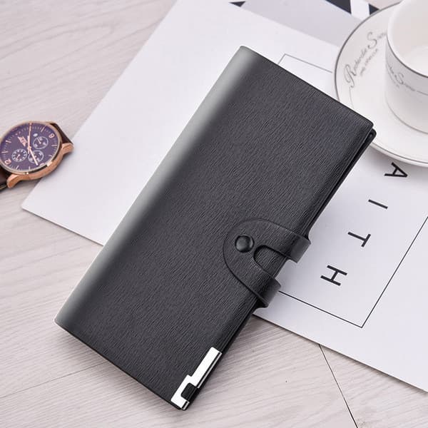 | carteira masculina pequena | carteira masculina grande 【carteira masculina couro】 ✫Carteira masculina longa bolsa para