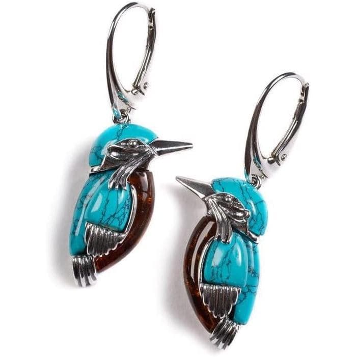Natural Turquoise Dangle Metal Large Oval Earrings Vintage Statement Teardrop Earrings Bohemian Delicate Hoop Earrings f