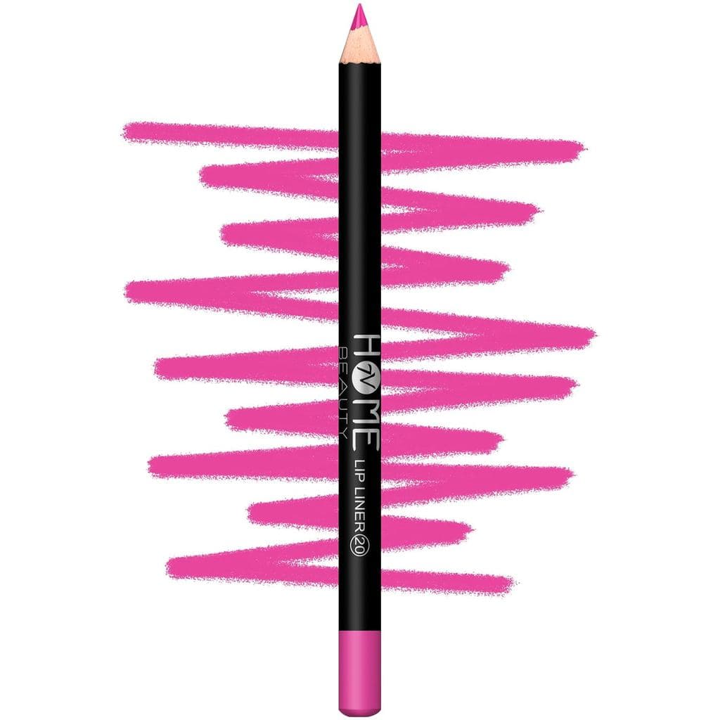 Lápis de Lábios Rosa, à Prova d'Água, Acabamento Matte, Longa Duração (Cor 20, 1 Unidade (Pacote com 1))