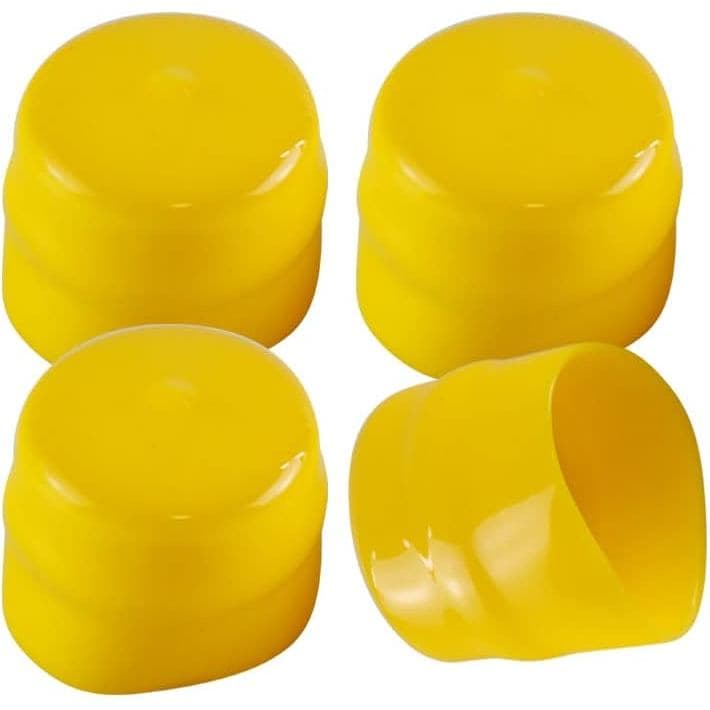 Tampas de Cubo de Eixo de Roda de Borracha M143338 Compatíveis com Cortadores de Grama, Tratores, Sopradores de Neve J-O
