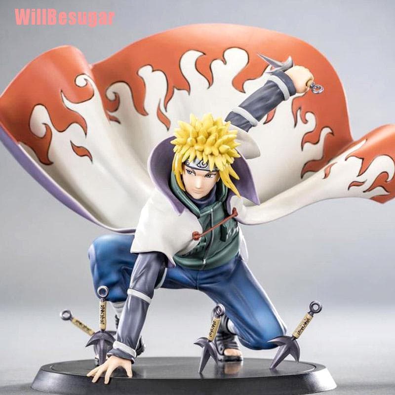 Willbesugar Action Figure De Anime De Brinquedo Namikaze Minato Estatueta Estátuas Kit Garagem