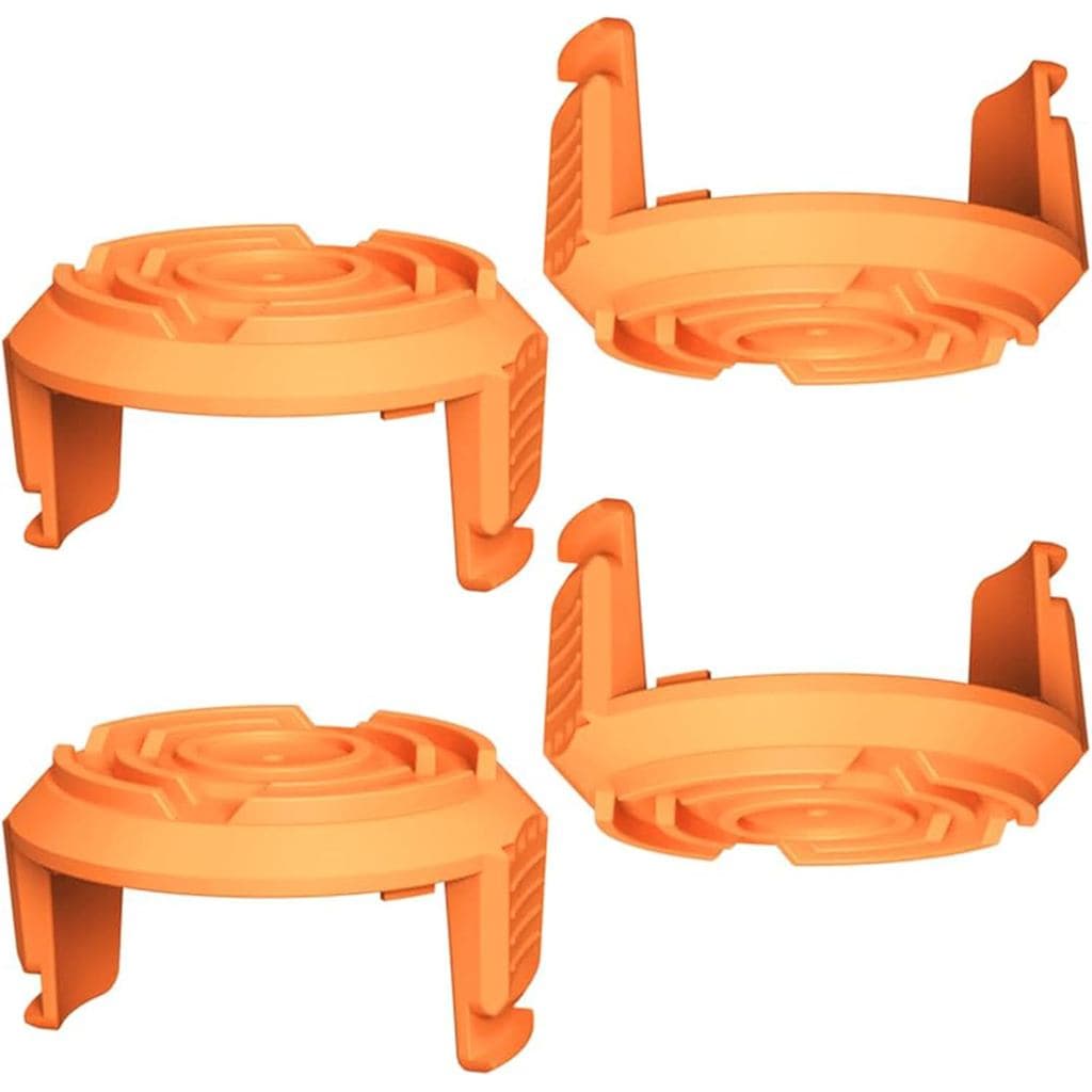 Tampas de Carretel WA6531 Compatíveis com Aparadores de Grama Worx WG155 WG162 WG163 WG170 WG170.1 WG170.2 WG180, Peças