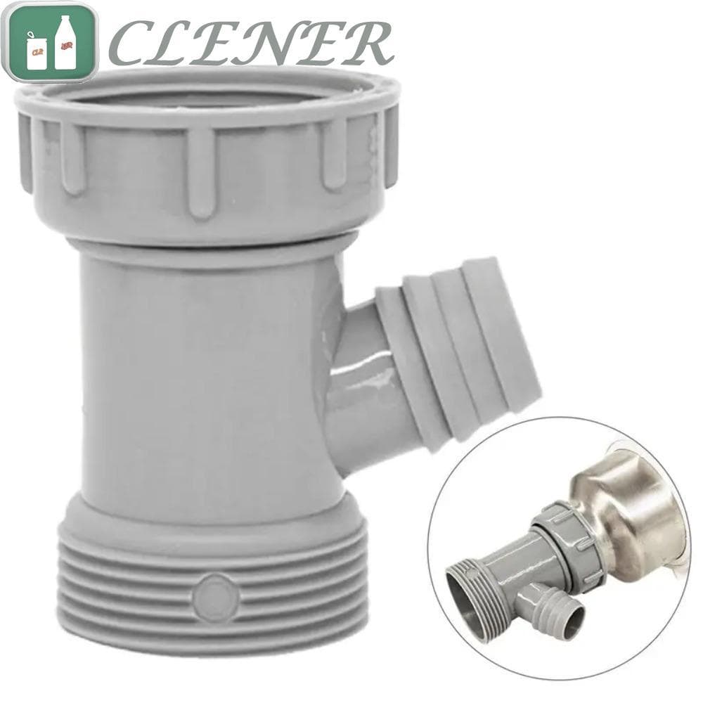 Adaptador De Tubo De Drenagem De Pia Mais Limpo , Conector Durável De Ramo De Esgoto Em Forma De Y , Simples Cozinha