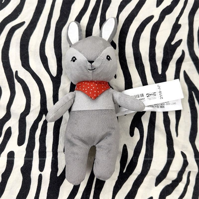 IKEA GULLIGAST Pelúcia Coelho Brinquedo com Apito para Bebê