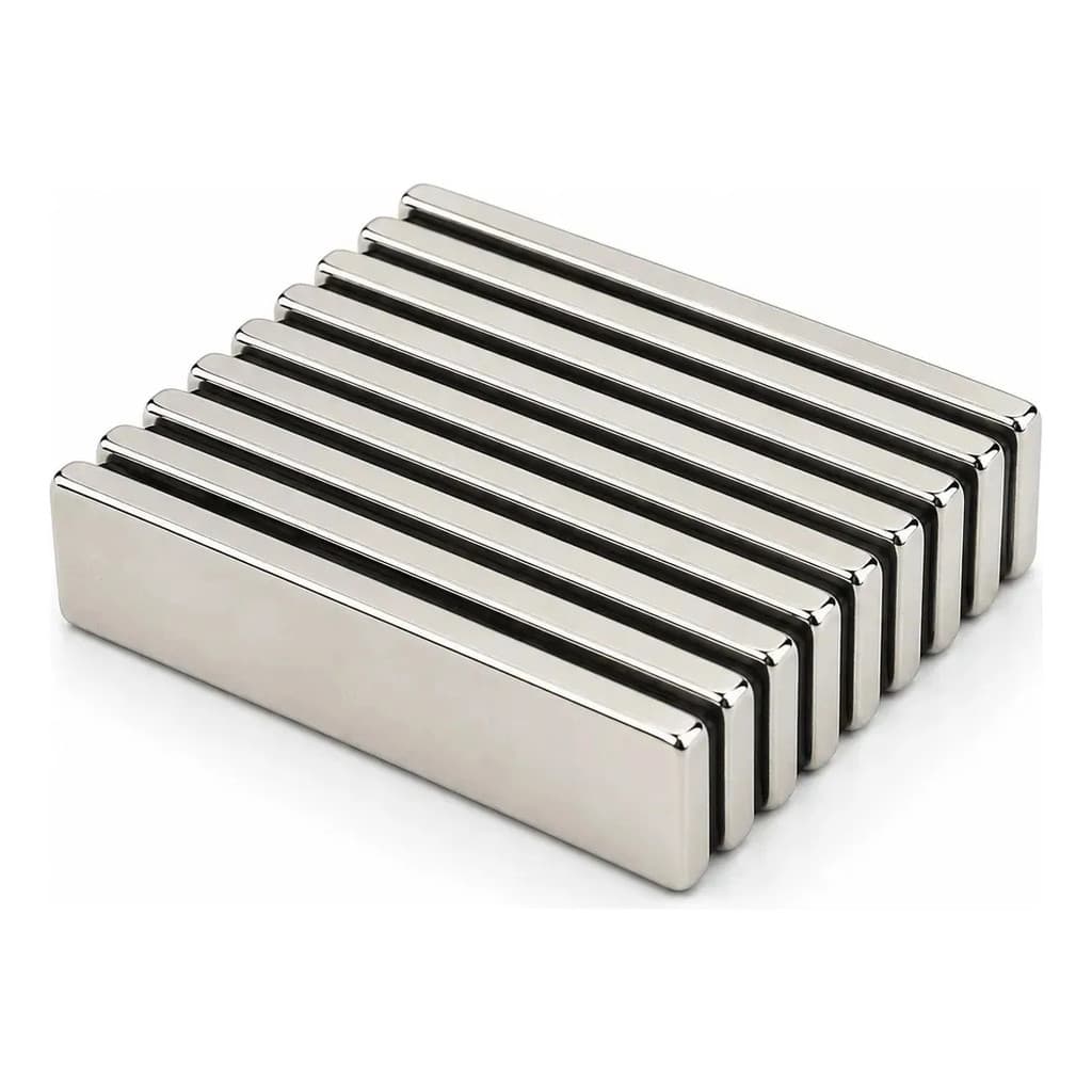 20 Pçs Super Ímã Neodímio 20x10x2 Mm Super Potente 20x10x2mm