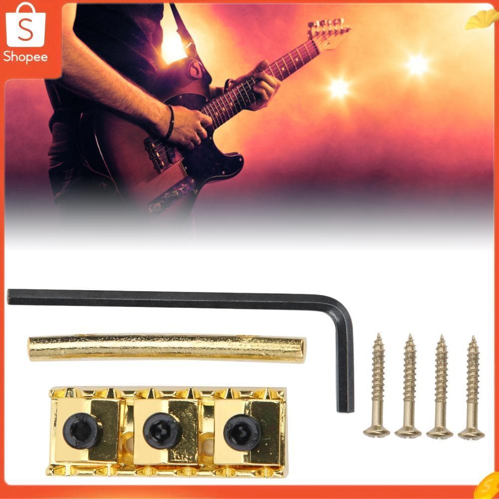 Trava de corda de guitarra de 42 mm / 1,7 pol. Kit de chave sextavada com parafusos para Floyd Rose elétrico