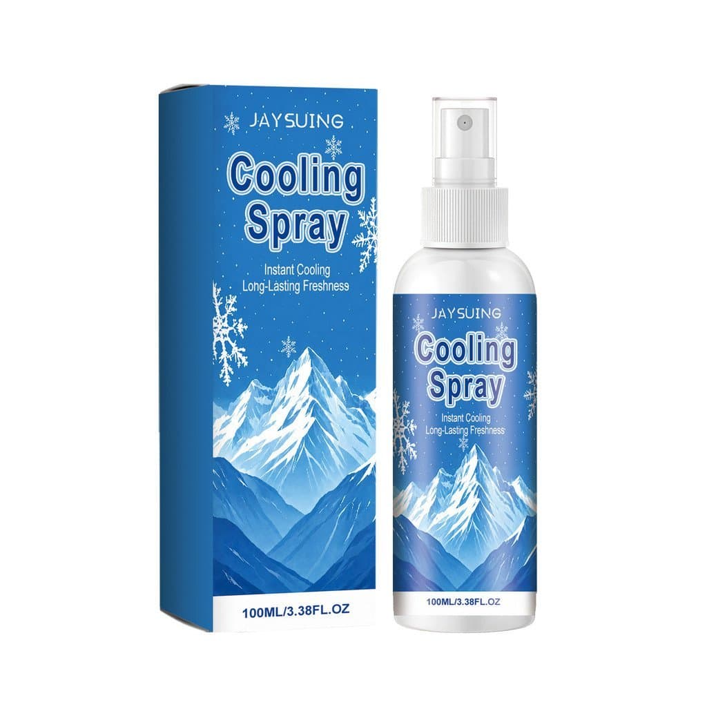 2Pcs Jaysuing Spray Refrescante Instantâneo de 100ml, Névoa Refrescante de Longa Duração para o Verão, Spray de Alívio d