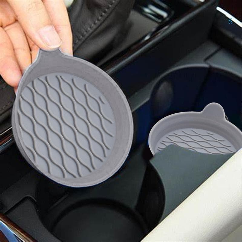 S 4pcs Silicone Suporte Copo Para Carro Inserções Inber Antiderrapante Protege Contra Derramamentos