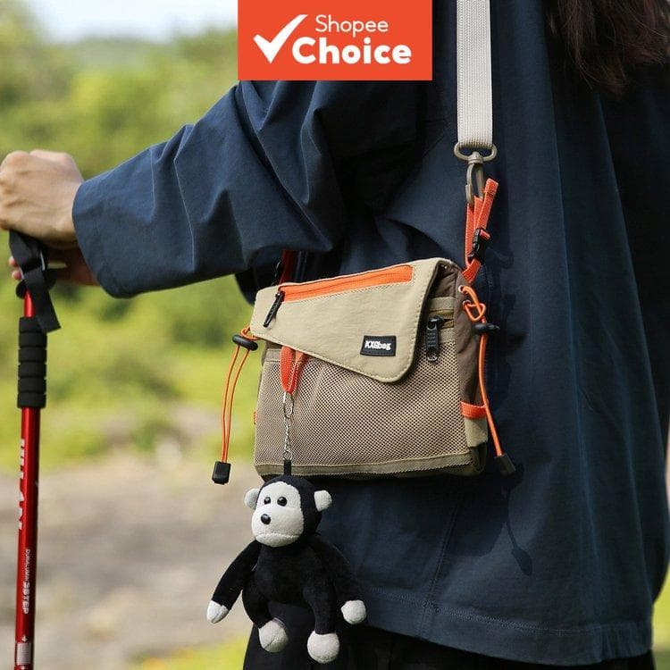 Nova bolsa tiracolo leve para esportes e deslocamento, bolsa transversal masculina, bolsa de malha para ciclismo,