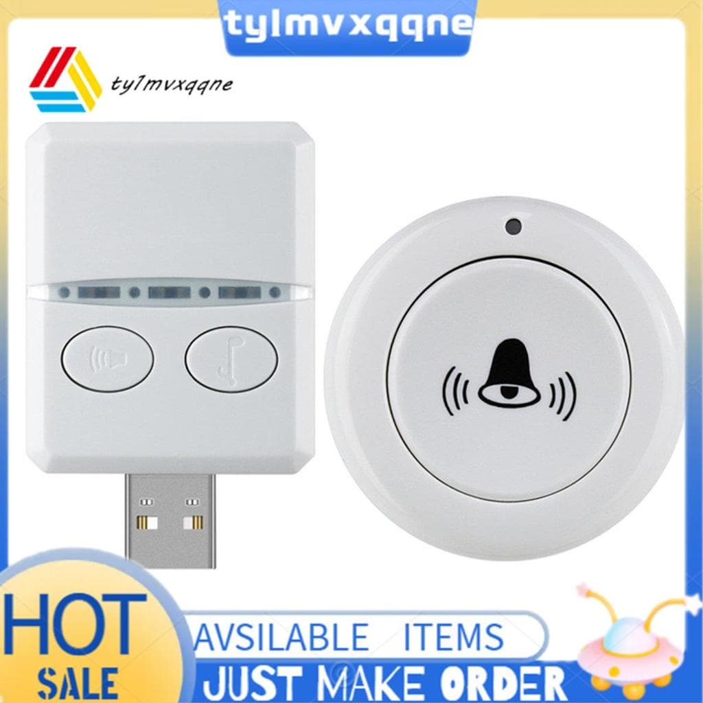 Campainha Sem Fio USB Inteligente , Kit De Remota , Necessidade De Fiação Para Chamada De Cuidados Com A Cama Em Casa