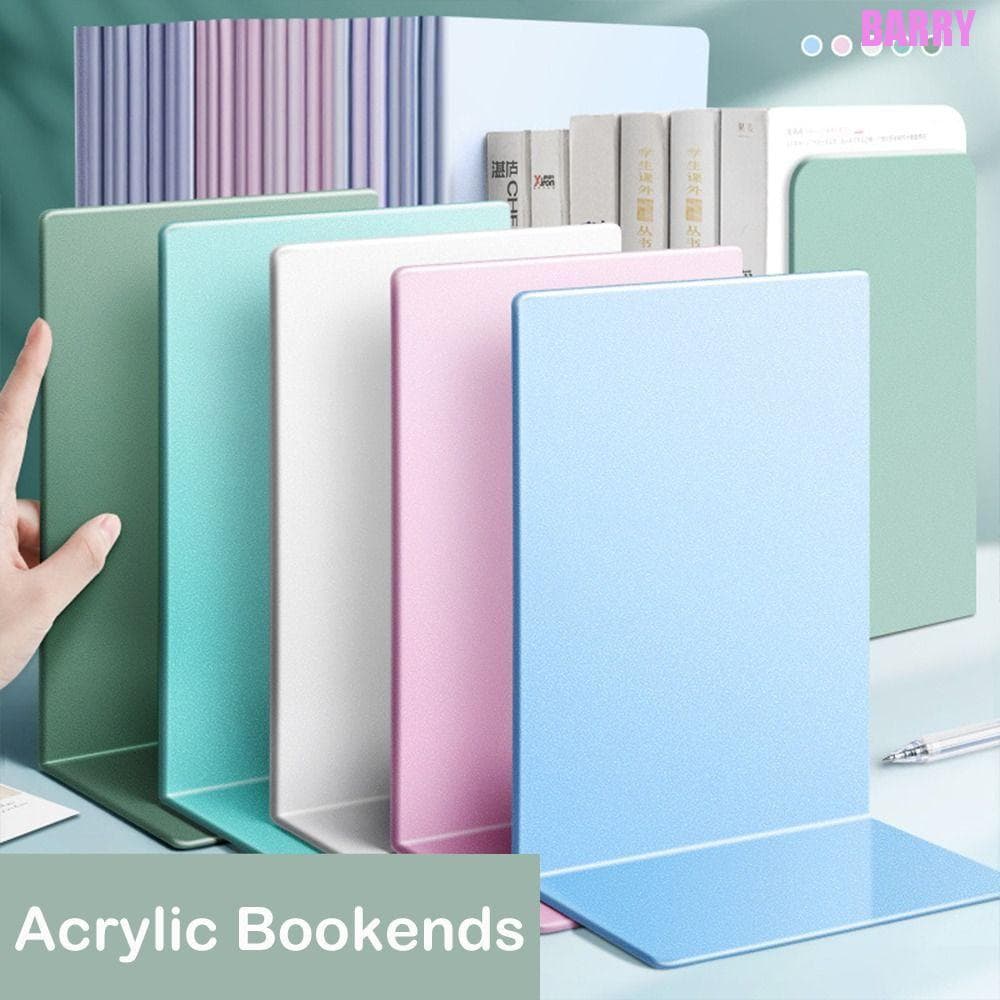 Suportes Para Livros De Mesa BARRY , Suporte Em Forma De L , Estante Simples De Com Exibição Durável