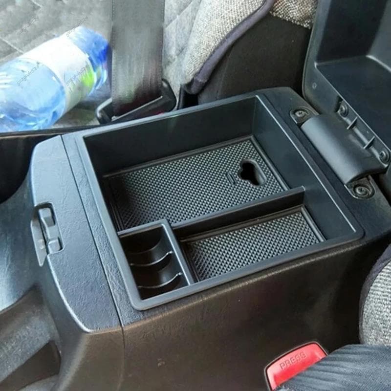 Bandeja Da Caixa De Armazenamento Do Apoio De Braço Organizador Console Central Para Acessórios Carro Fortuner 2004-2014