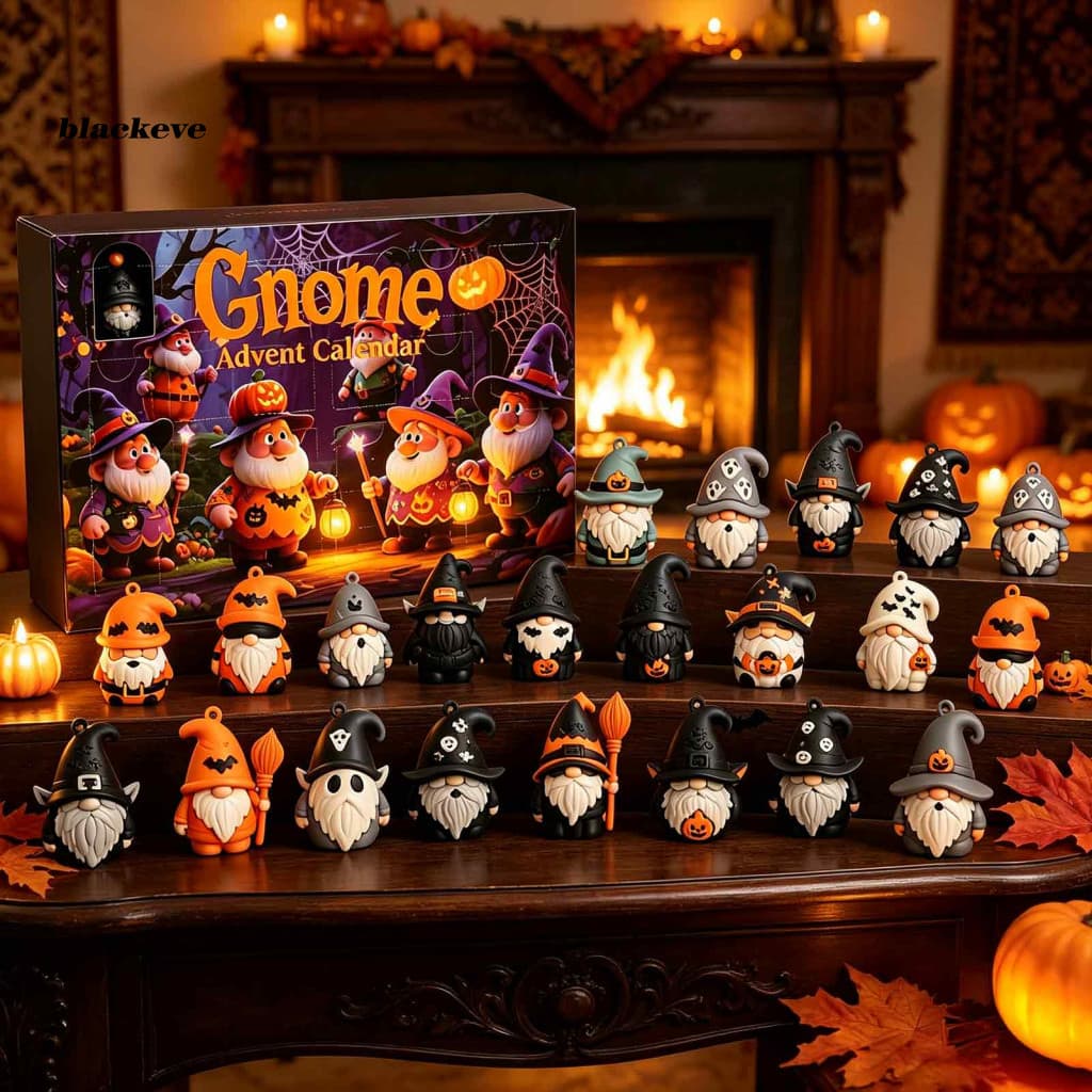 BL-24 Peças Calendário De Contagem Regressiva De Halloween Para Crianças Enfeites Pendurados Em Acrílico Truque Ou Trave
